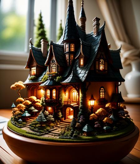 Mini doll house