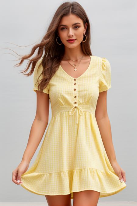 Vichy Dress Lora