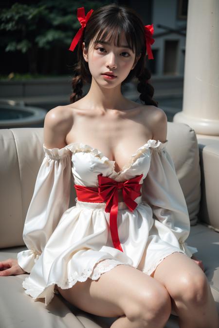 red ribbon outfit版本v2.0 (ID: 392885)