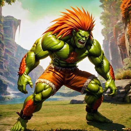 Blanka from Street Fighter Series | Pony / SD1.5版本v1.0 SD1.5 (ID: 249096)