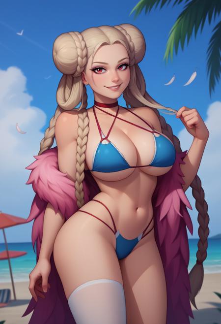 [PonyV6 XL DoRA] Formidable (Default, The Lady of the Beach, The Lover's Heart Flutters On Duty) | Azur Lane