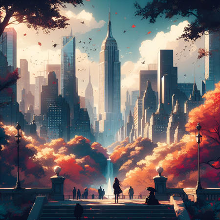 New York City, Empire State Building (Cityscape)