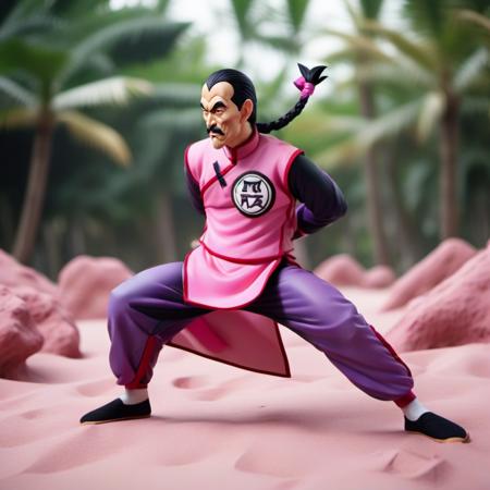 Tao Pai Pai - Dragon Ball - SDXL Realistic, Anime & 3D