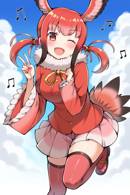 [kemono friends] ショウジョウトキ/scarlet ibis [Pony]版本V1 (ID: 790472)