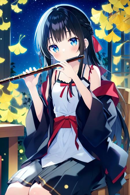 flute 横笛版本starry&animagine3.1 (ID: 609804)