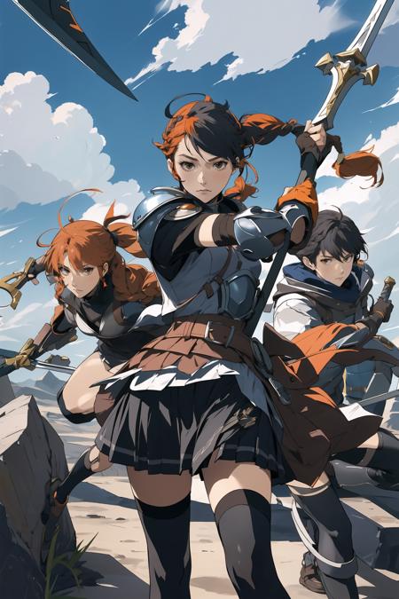 Style of Enami Katsumi in Zero no kiseki & Kuro no kiseki