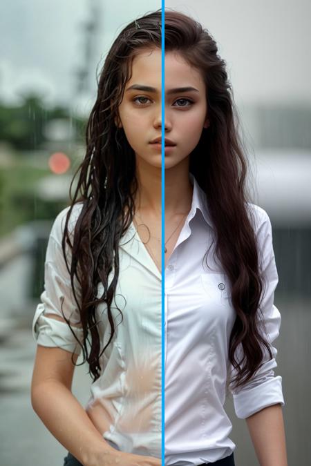 Zovya's Wet Hair