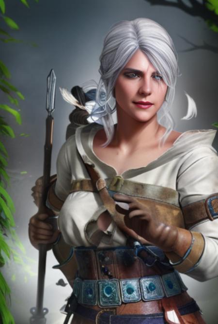 Ciri from the witcher