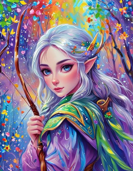 Pastel Oil Paint Style