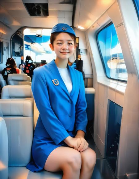 客室乗務員(Flight attendant)版本TypeD_v1.0 (ID: 1145408)