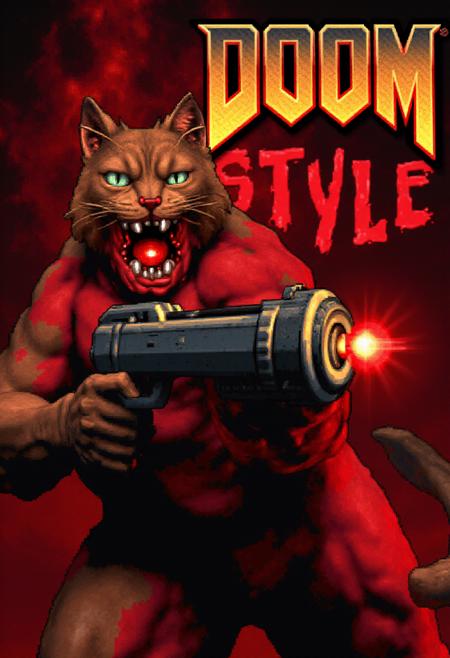 DOOM (1993) Style [FLUX]版本v1 (ID: 790671)