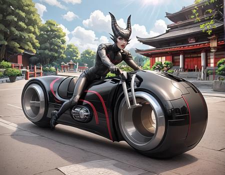 TRON Motorbike [PONY & Flux]