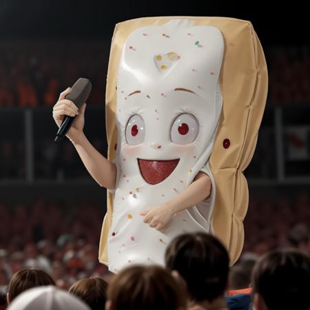 Strawberry, the Pop Tarts Bowl Mascot