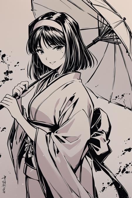 [illustrious XL] Kousuke Fujishima/藤岛康介，Matsubara Hidenori/松原秀典 《Sakura Wars》/《Sakura Taisen》/《樱花大战》- Artist Style