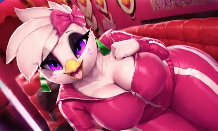 Glamrock Chica (FNAF) TFFeathers style [Pony]