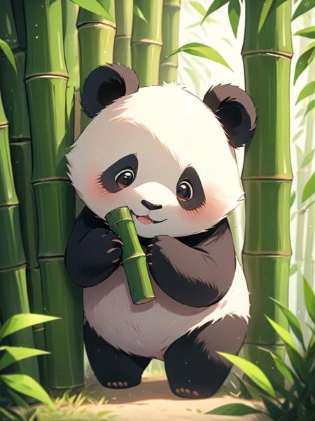 XL插画系列 XL Illustration Series版本Anime panda wallpaper (ID: 265814)
