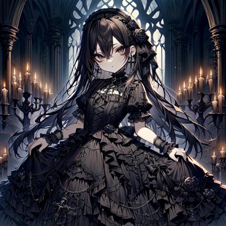 Gothic haunted world LoRA [XL + FLUX + Pony]版本XL (ID: 466957)