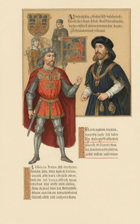 Medieval Illustration Style - SDXL 1.0