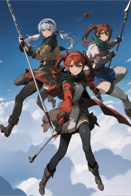 Style of Enami Katsumi in Zero no kiseki & Kuro no kiseki