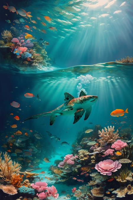 style of underwater sea life 341