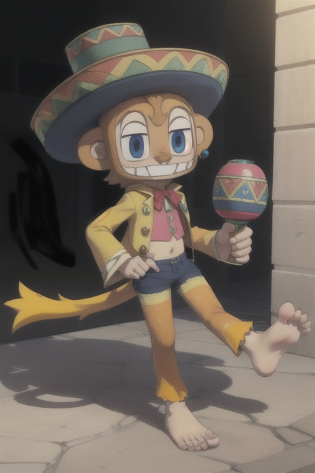 Amigo (Samba de Amigo), Furry Character LoRA