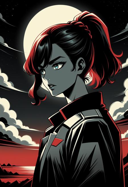 Lunar Noir Style - Lora Flux | Pony