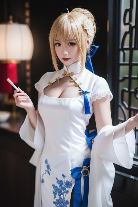 Saber 旗袍 FATE Saber