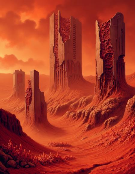 Scorn Environment Art Style Flux
