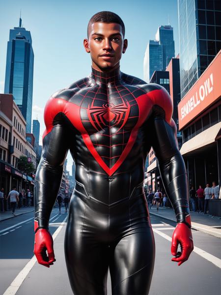 Spider-Man Miles Morales Outfit [1.5/PonyXL]