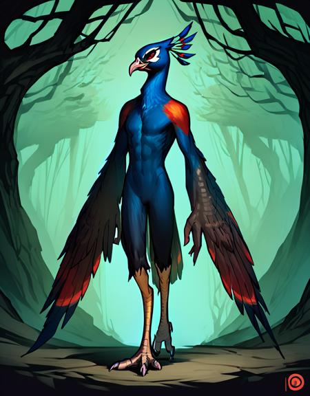 Peacock animal/humanoid [Pony]