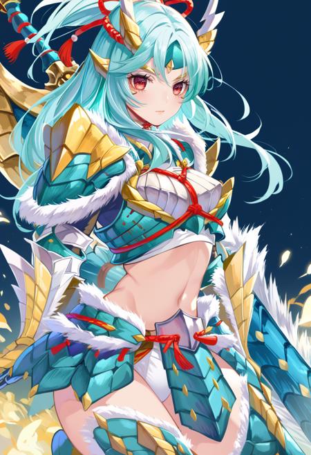 Monster Hunter - Zinogre Armor (ジンオウ装備) ponyXL