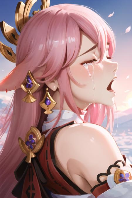 Crying Asagiri Aya Meme | Concept LoRA