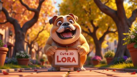 Cute 3d Cartoon Flux