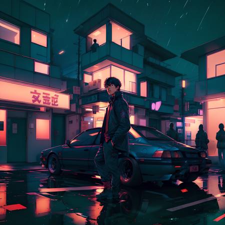 Vaporwave Visual [LoRA] by Woncho
