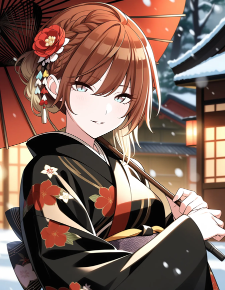Mikoto Aketa / 緋田美琴版本v1.0(animagine) (ID: 538589)