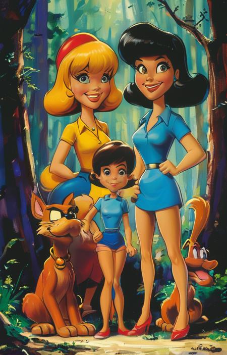 style of Hanna-Barbera [SDXL] 285