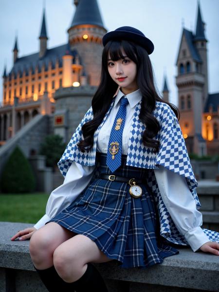 [Flux.1 D] [Realistic] Magical girl costume | 魔法少女服装