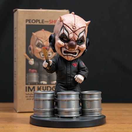 SLIPKNOT band. Number 6 masked. Clown