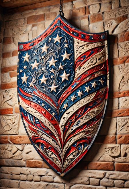 American flag Lora [SDXL]