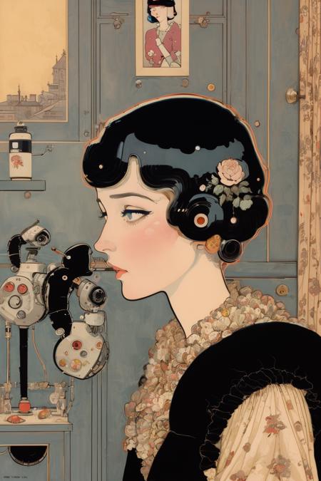 style of George Barbier 405