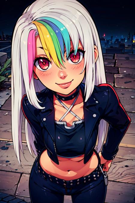 Roxy Rainbow: Midnight Raver (Citron OC)  [Pony & SD1.5]
