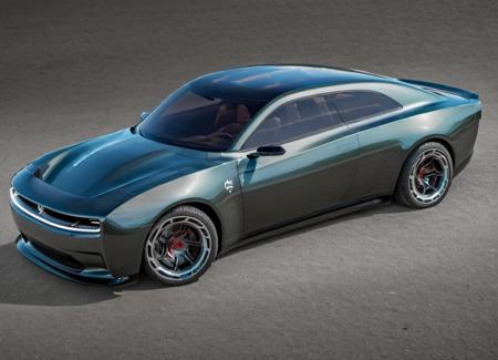 Dodge Charger Daytona SRT EV Concept (SDXL)