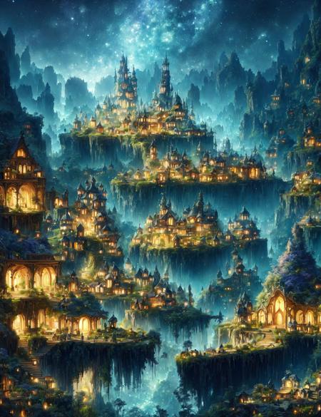 DonM - Places of Eternity - Fantasy Wallpapers [SDXL]