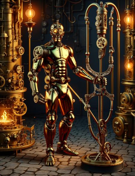 DonM - Clockwork/Steampunk [SD1.5,SDXL]