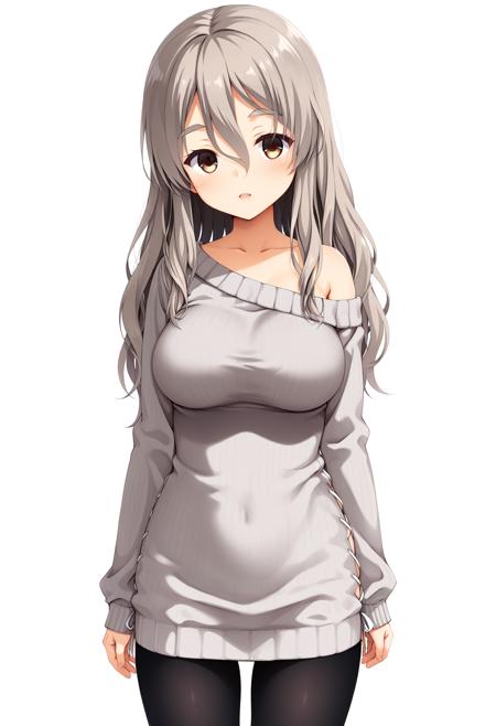 [Noob vpred v0.6] Pola Sweater (Sanma Festival) - Kantai Collection - Kancolle | ポーラ (秋刀魚祭り) - 艦隊これくしょん 艦これ