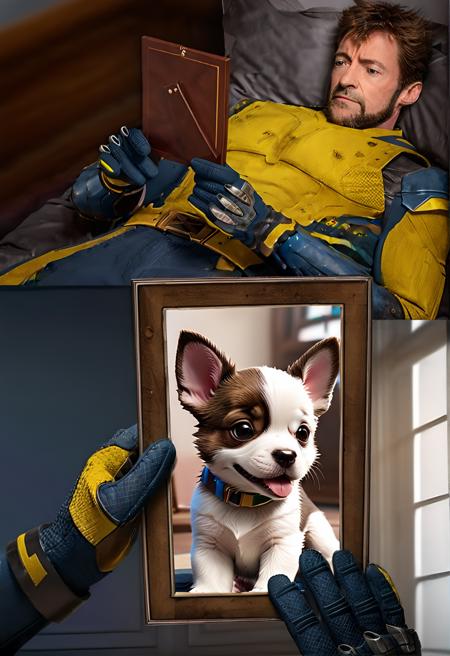 Wolverine Remembers Meme SDXL( Hugh Jackman Edition)
