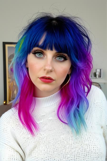 WolfCut - HairStyle [SD15, SDXL, PONY]