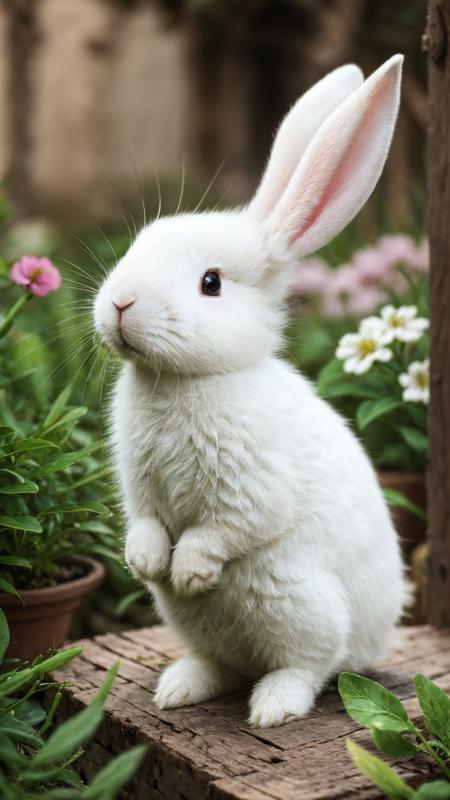 Tutu's favorite (cute bunny)\图图的心头好（可爱小兔）