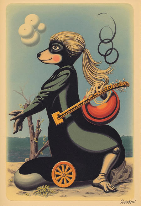 Style of René Magritte - Flux.1 Dev