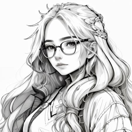 Line Draw. LoRA